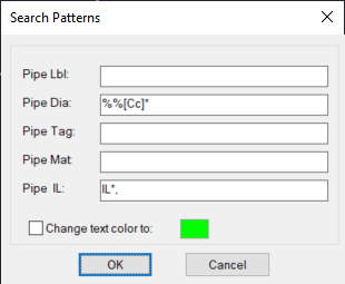 U/S Node ID to Pipe Label