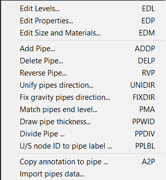 Edit Pipes